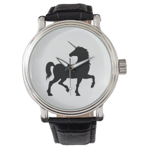 Reloj De Pulsera Silhouette de Unicorn