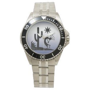 Reloj De Pulsera Silhouette Kokopelli