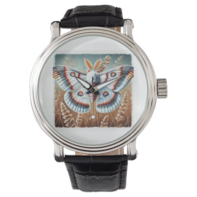 Reloj De Pulsera Silkworm moth 231024IREF205 - Watercolor (Anverso)
