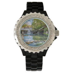 Reloj De Pulsera Siloam Springs Sager Creek Waterfall Watch