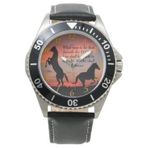 Reloj De Pulsera Silueta de Black Stallone