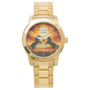 Reloj De Pulsera silueta de Black Stallone
