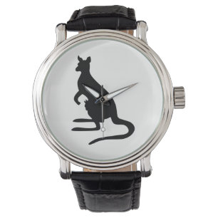 Reloj De Pulsera Silueta de canguro