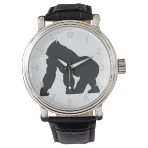 Reloj De Pulsera Silueta de gorila