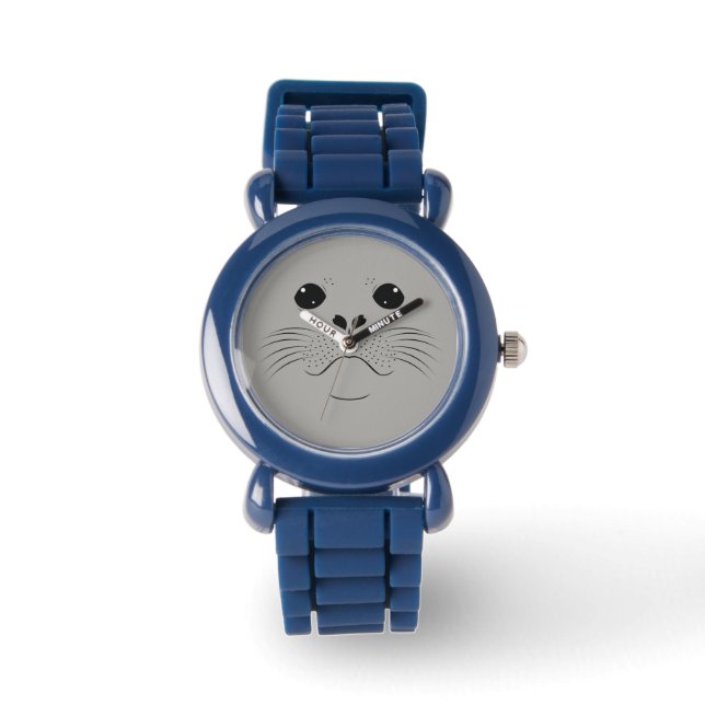 Reloj De Pulsera Silueta de la cara de sellado (Anverso)
