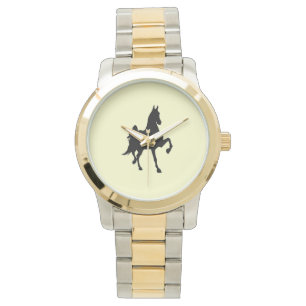 Reloj De Pulsera Silueta de Saddlebred