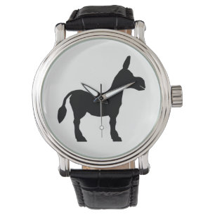 Reloj De Pulsera Silueta del burro