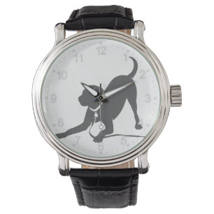Reloj De Pulsera Silueta recuperadora de Labrador