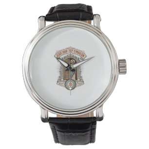 Reloj De Pulsera Simbolismo de la llave de la puerta de Jesús Simbo