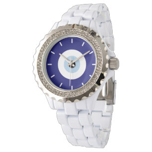 Reloj De Pulsera Símbolo azul malvado Ojo Buena suerte y protección