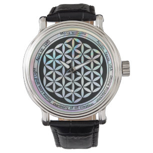 Reloj De Pulsera Símbolo de armonía de la creación imán