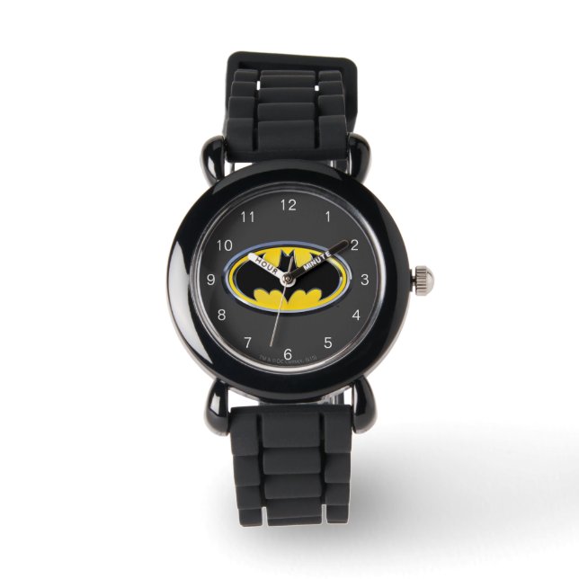 Reloj De Pulsera Símbolo de Batman | Logotipo clásico (Anverso)