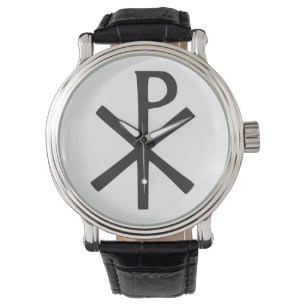 Reloj De Pulsera Símbolo de Chi Rho