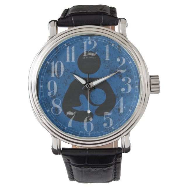 Reloj De Pulsera Símbolo de lactancia estilo retro Letterpress (Anverso)