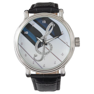 Reloj De Pulsera Símbolo del musical del piano