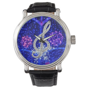 Reloj De Pulsera Símbolo del musical del piano