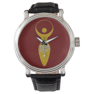 Reloj De Pulsera Símbolo espiritual - Diosa de la Tierra Gaya 1 Fla