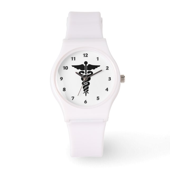 Reloj De Pulsera Símbolo médico de enfermeras (Anverso)