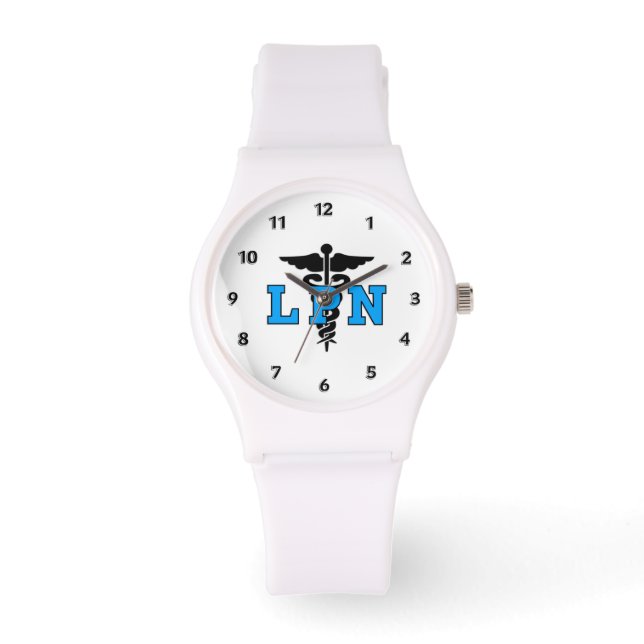 Reloj De Pulsera Símbolo médico de LPN (Anverso)