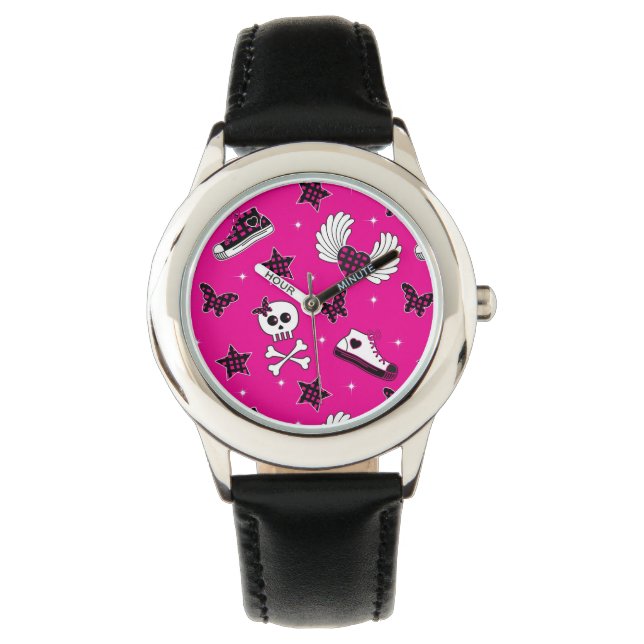 Reloj De Pulsera Símbolos Emo (Anverso)