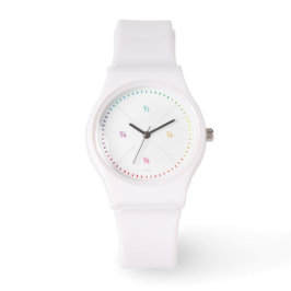 Reloj De Pulsera Simple Math Hour - Minute Marker