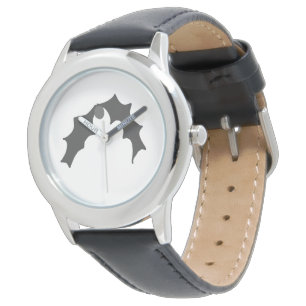 Reloj De Pulsera simple mínimo añadir su nombre MONOGRAM GROOMSMEN 