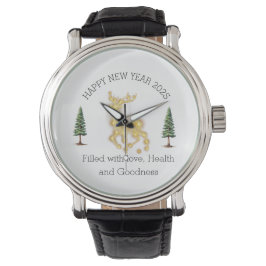 Reloj de pulsera simple y clásico