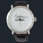 Reloj De Pulsera Simple y mínimo añadir el nombre de texto lugar de<br><div class="desc">Diseño</div>