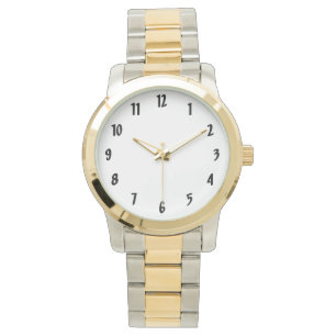 Reloj De Pulsera Simplemente dos líneas