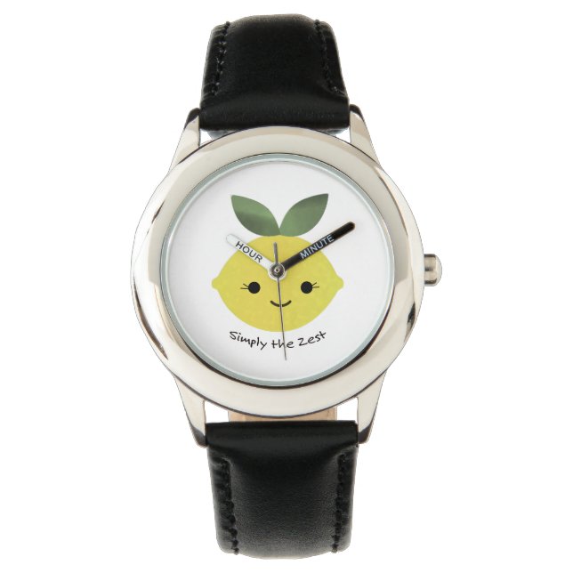 Reloj De Pulsera Simplemente el limón más lindo de Kawaii (Anverso)