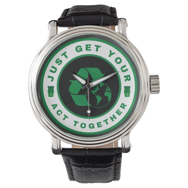 Reloj De Pulsera Simplemente ponte las pilas (Anverso)