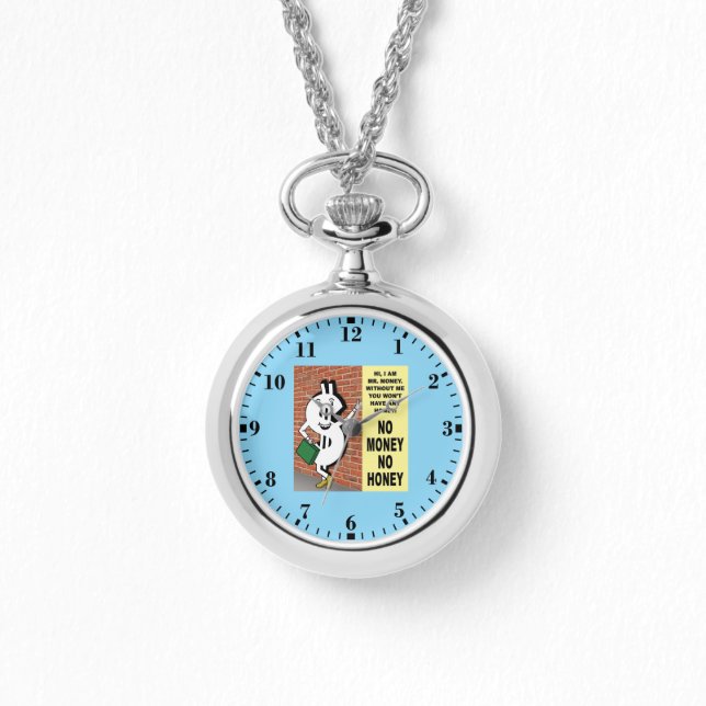 Reloj De Pulsera Sin Dinero Sin Miel (Anverso)