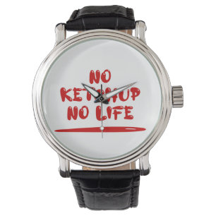 Reloj De Pulsera Sin Ketchup sin vida