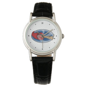Reloj De Pulsera Síndrome del Vortex del túnel - perro rápido y div