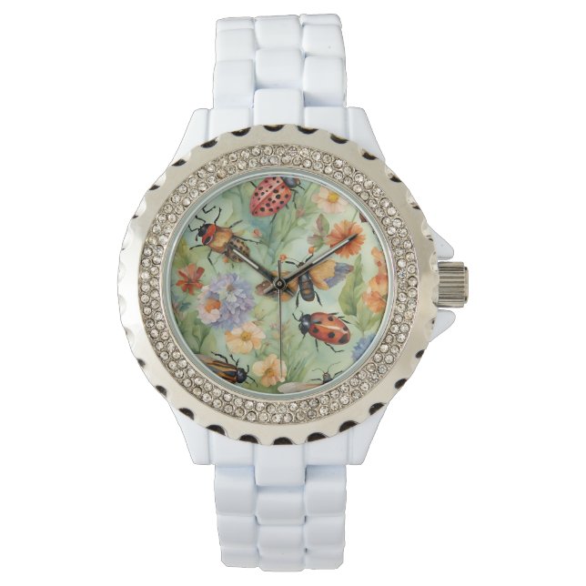 Reloj De Pulsera Sinfonía Botánica de Bug (Anverso)