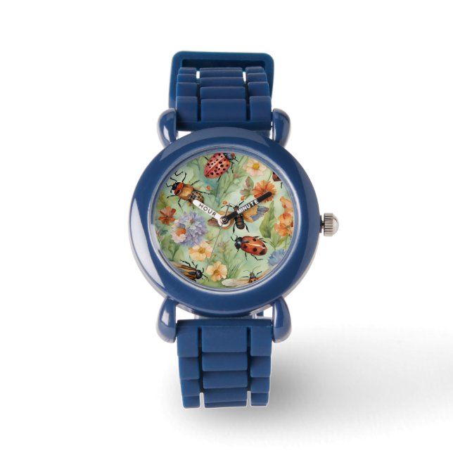 Reloj De Pulsera Sinfonía Botánica de Bug (Anverso)