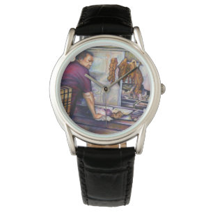 Reloj De Pulsera Singapur besado por el sol