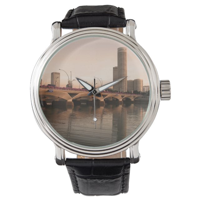 Reloj De Pulsera Singapur urbano (Anverso)