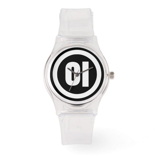 Reloj De Pulsera Sino Coreano Número 2 Dos 이 【I )Hangul (Anverso)
