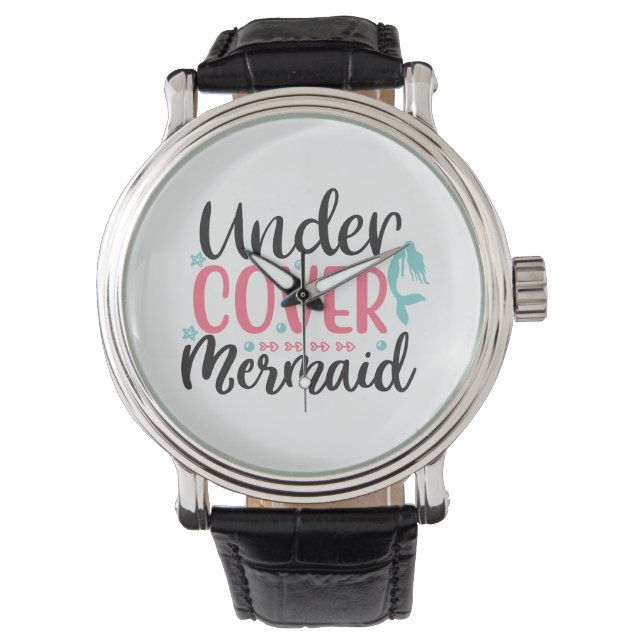 Reloj De Pulsera Sirena Encubierta (Anverso)