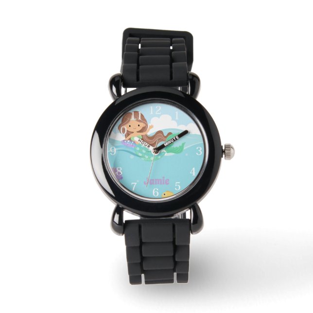 Reloj De Pulsera Sirena personalizada (Anverso)