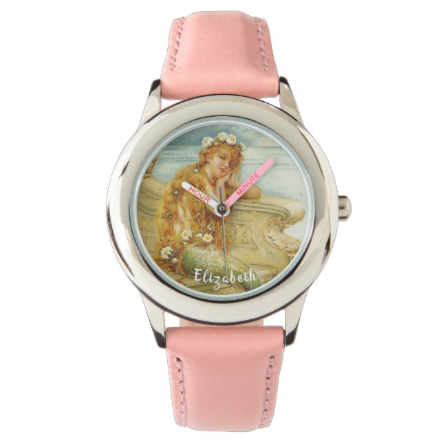 Reloj De Pulsera Sirena personalizada (Anverso)