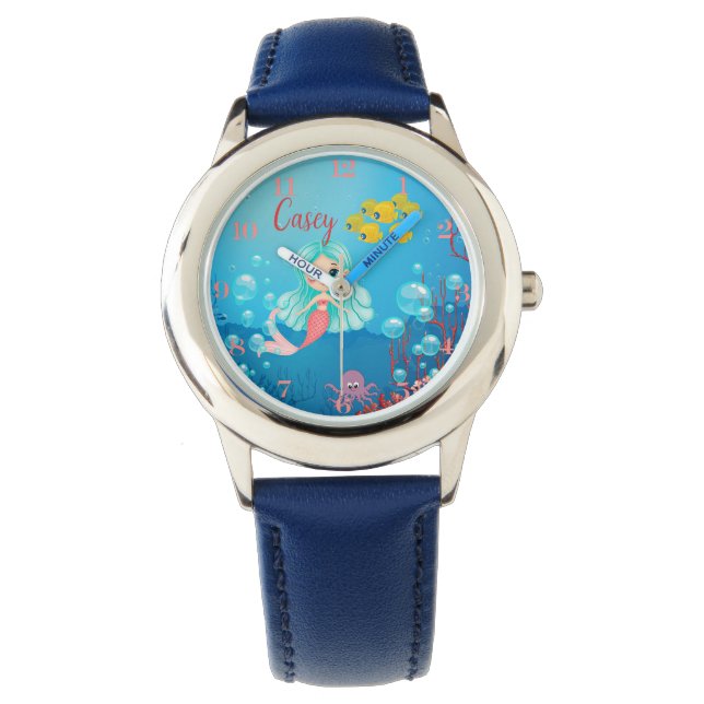 Reloj De Pulsera Sirena personalizada (Anverso)