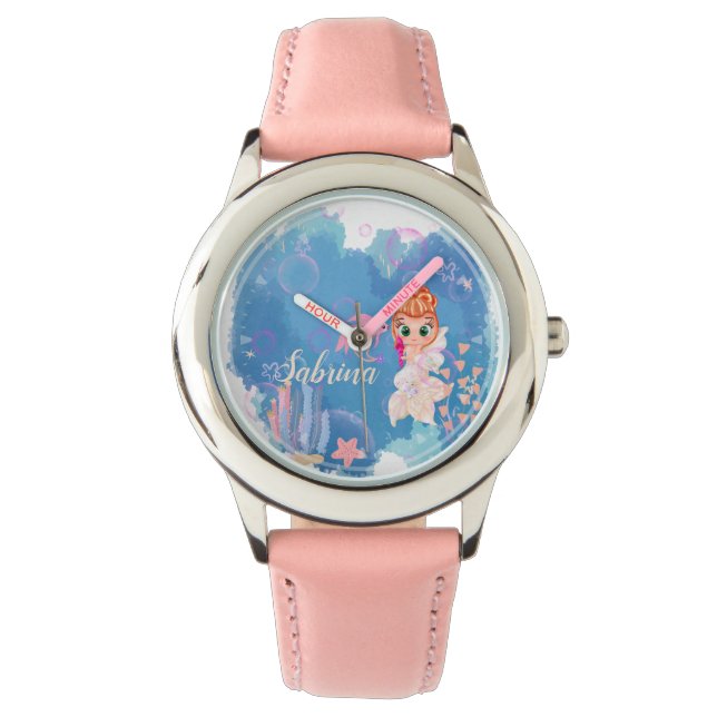 Reloj De Pulsera Sirena personalizada (Anverso)