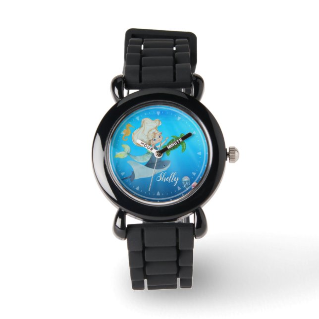 Reloj De Pulsera Sirena personalizada (Anverso)