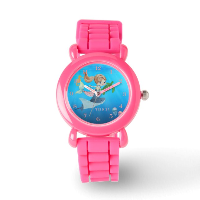 Reloj De Pulsera Sirena personalizada (Anverso)