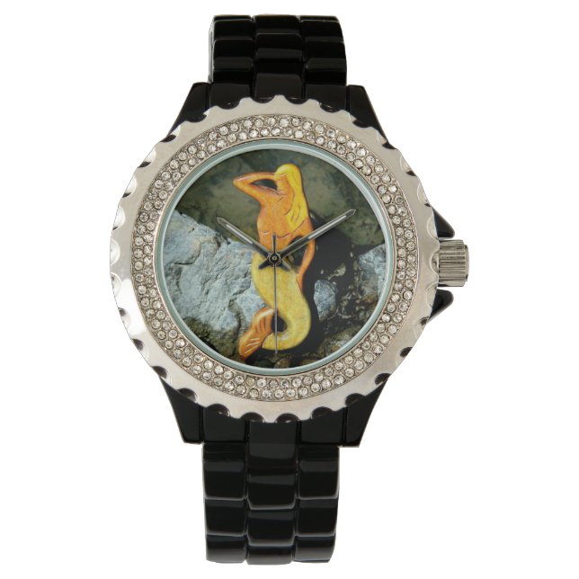 Reloj De Pulsera sirena rubia (Anverso)