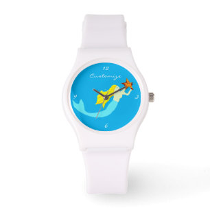 Reloj De Pulsera Sirena rubia con Star Thunder_Cove