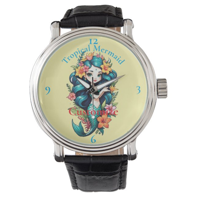 Reloj De Pulsera Sirena Tropical Thunder_Cove  (Anverso)