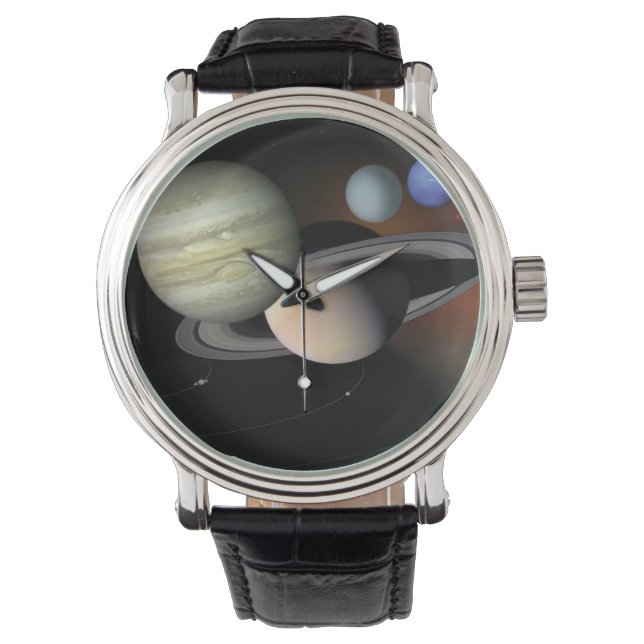 Reloj De Pulsera Sistema Solar (Anverso)